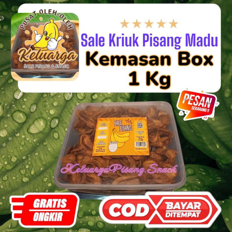 

sale kriuk pisang madu 1kg enak renyah gurih nikmat