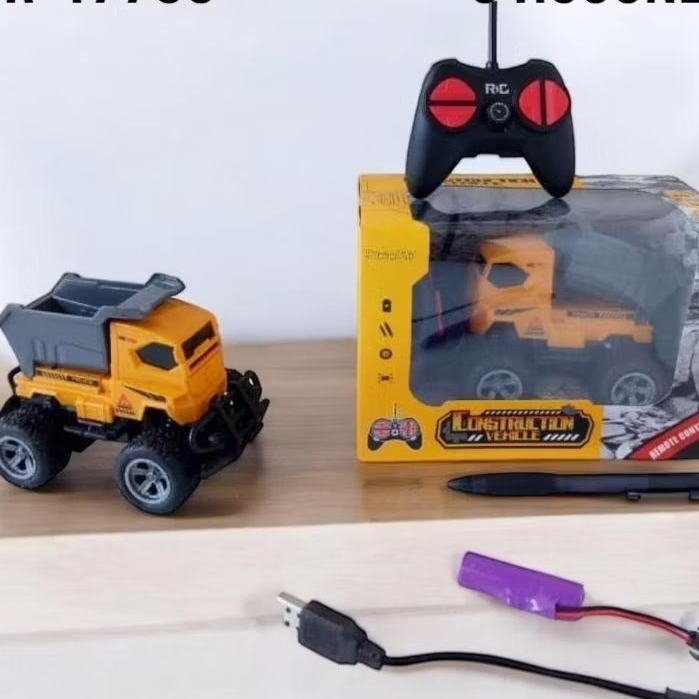 MOBIL REMOTE TRUCK SAMPAH PR 17733 MOBIL REMOTE BUS BASURI R/C SPEED CONTROL BUS BASURI JSP BASURI R