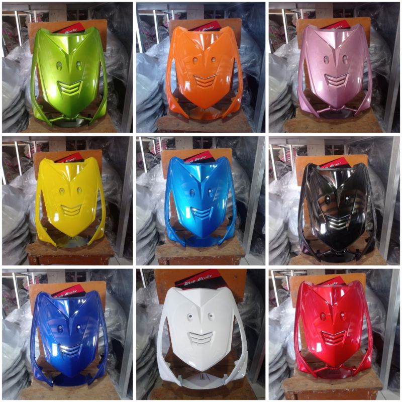 Tameng beat karbu 2008-2012, Dasi beat karbu, Cover lampu beat Karbu