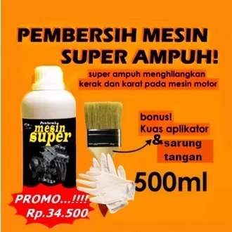 Pembersih Kerak Blok Mesin Motor Mobil - Penghilang Kerak Mesin Motor
