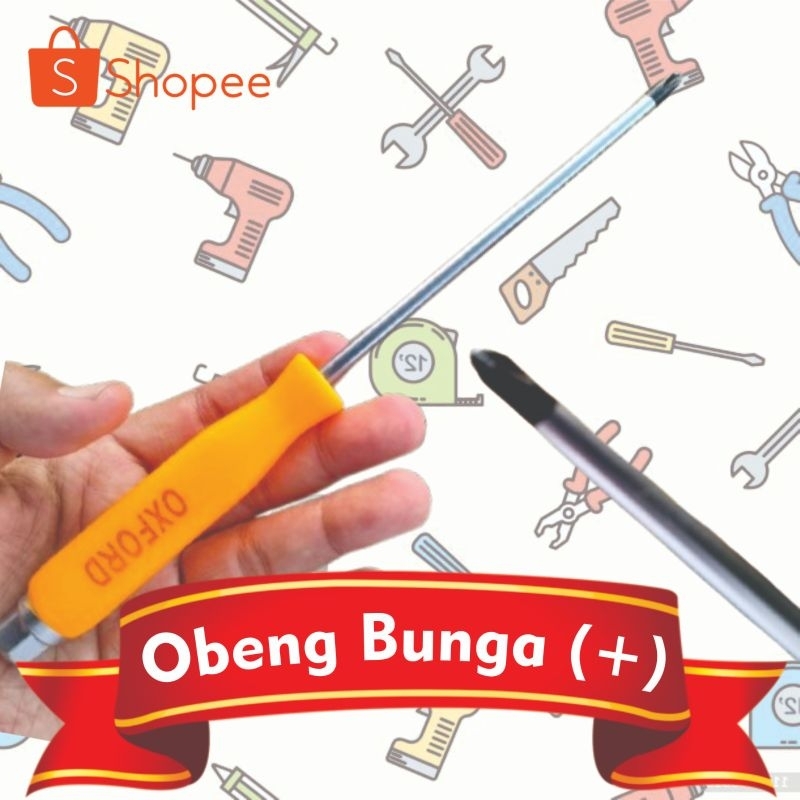 Oxford, Obeng Kembang/Obeng Bunga (+)