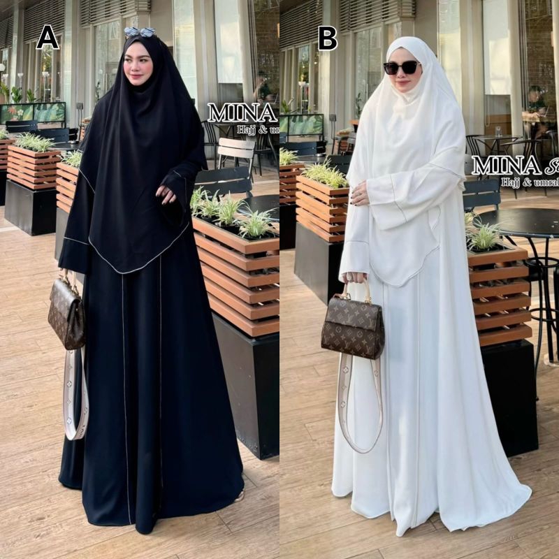 Mina Series Umroh Gamis Haji Umroh Original By Bungas