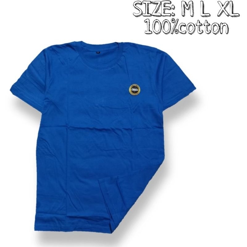 Kaos Polos Cotton 30s Biru Persib S-XXL