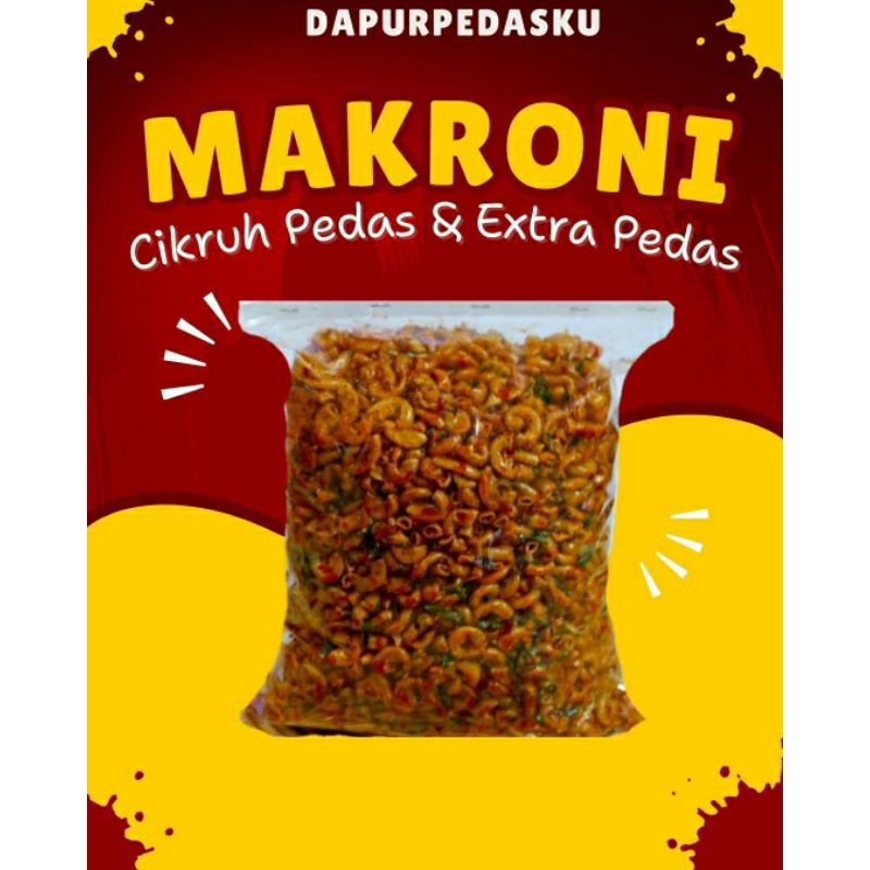 

1 KG MAKARONI CIKRUH DAUN JERUK/ MAKARONI KRIUK BANTET/ SEBLAK KERING MAKRONI BALADO