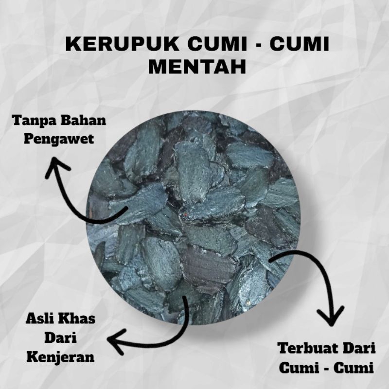 

KERUPUK CUMI-CUMI MENTAH 100gr