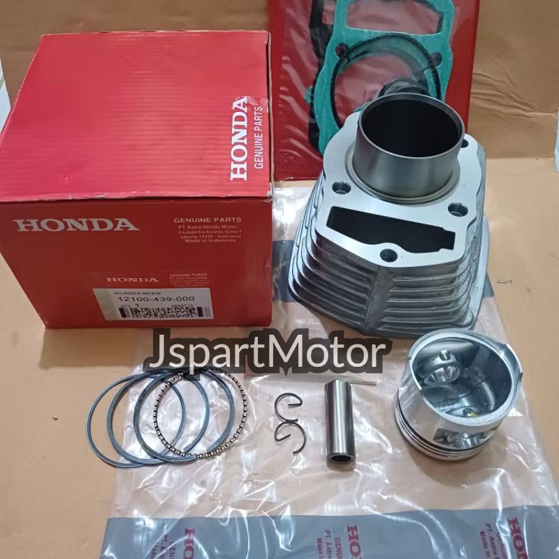 Blok Seher isi piston Komplit Plus Topset GL 100 GL PLATINUM GL CDI KUALITAS ORIGINAL