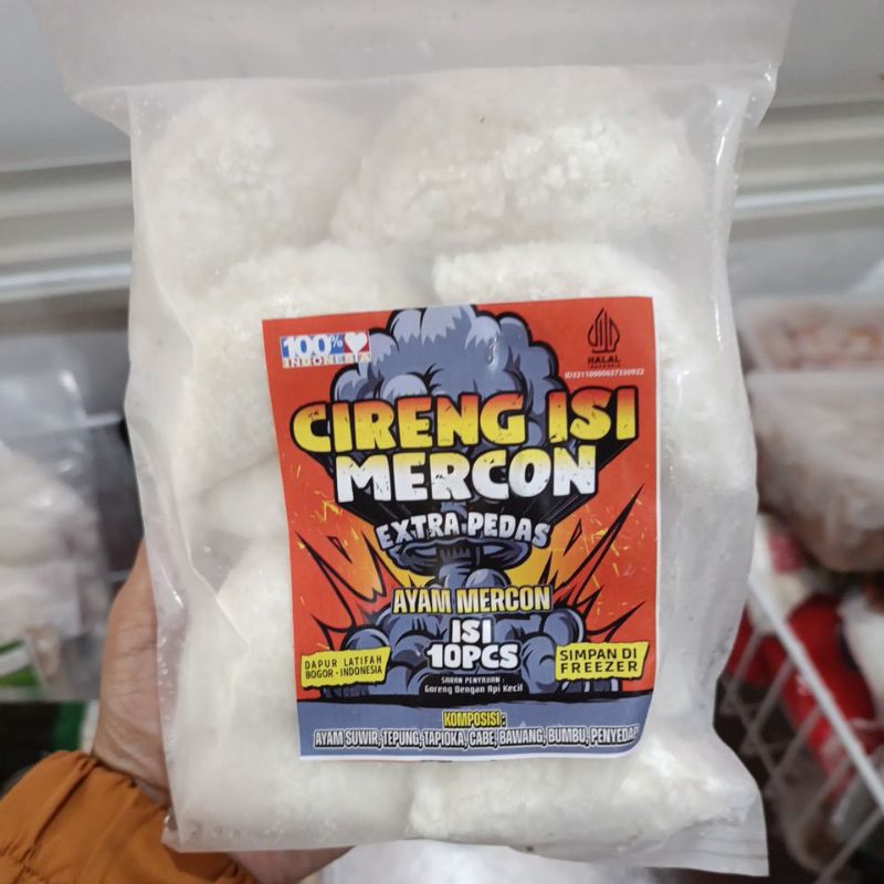 

Cireng mercon isi 10 pcs