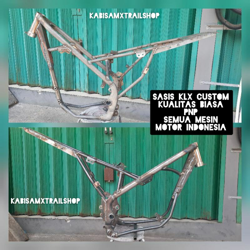 rangka klx pnp semua mesin frame klx mentahan sasis klx biasa klxtiger klxmp klxscorpio klx ninja kl