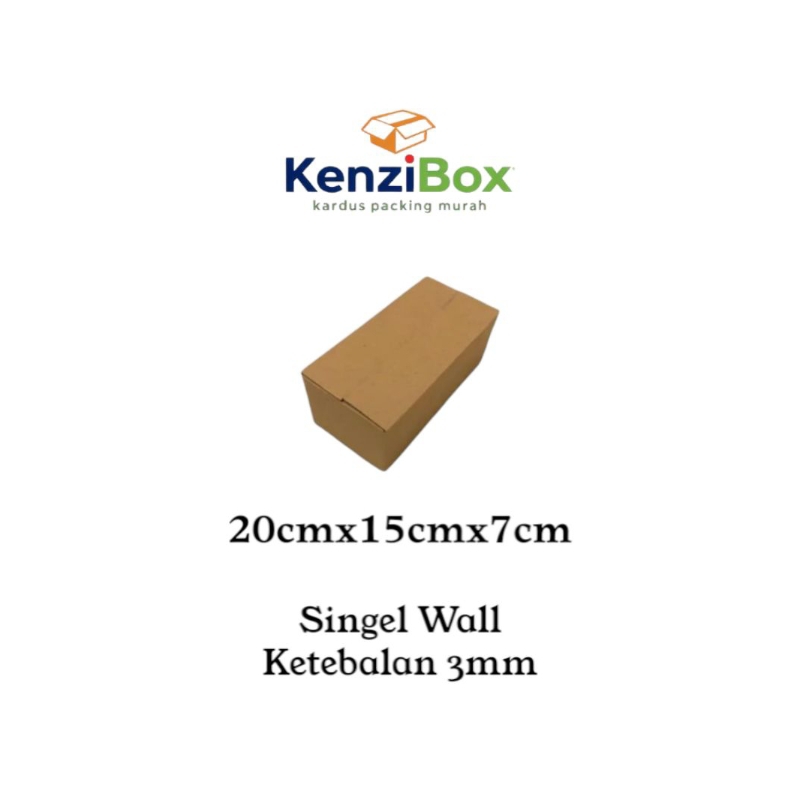 

kardus/karton/box UK. 20x15x7 cm single wall