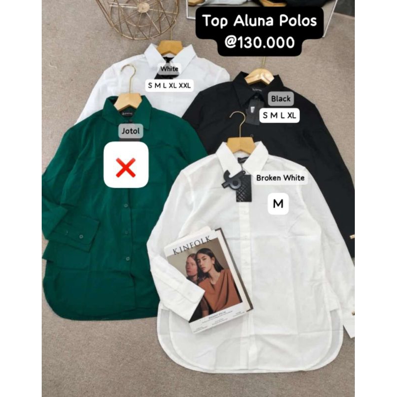 Top Aluna Polos Journey Premium