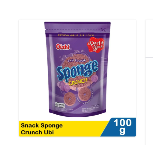 

oishi snack sponge crunch 100g