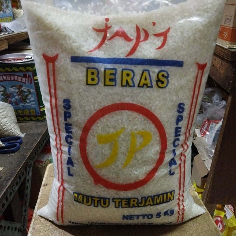 

Beras spesial JP 5kg