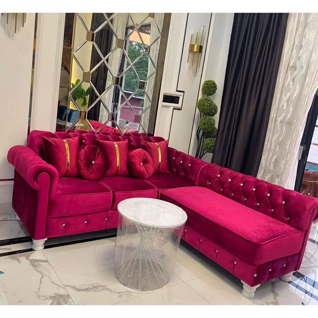 sofa L minimalis pekanbaru request warna