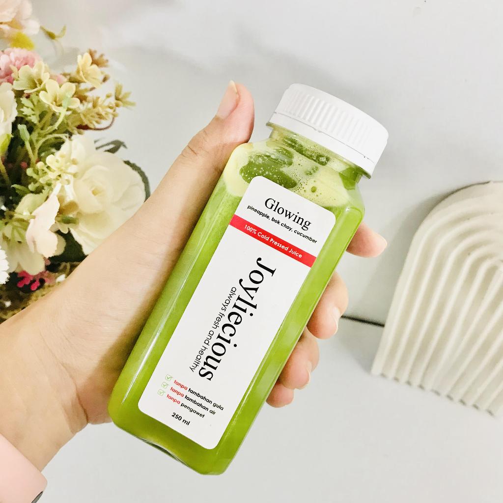 

Glowing Cold Pressed Juice 250ml | Nanas Timun Pakcoy