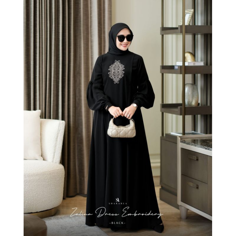 GAMIS Zalina Dress Embroidery (Dress Only) Original by shArarea