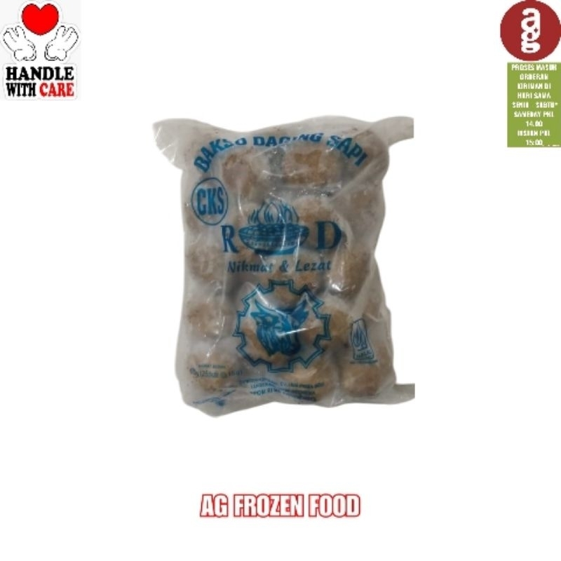 

Bakso Sapi "RD" BIRU - CK (SBB) isi 25pcs