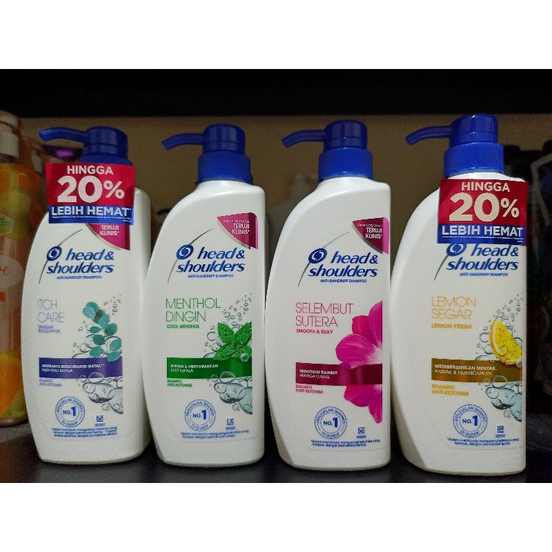 Head and Shoulders Shampoo 400ml 850 ml