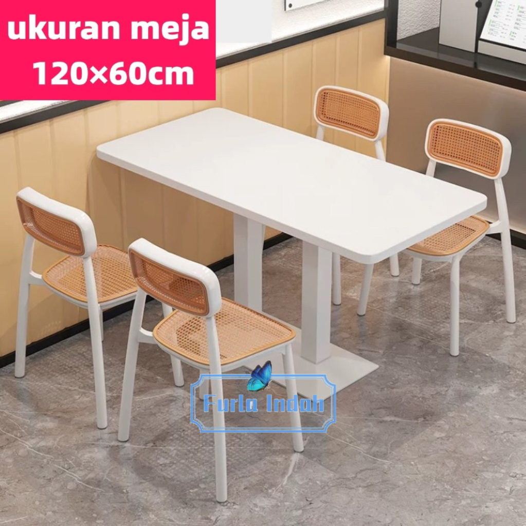 meja makan meja cafe meja indoor/outdoor meja persegi panjang meja minimalis meja tulis 120x60cm TYP