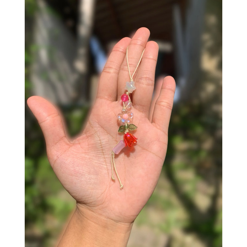 Gantungan tas hp Bagcharm lucu tas hp Strapphone lucu gemoy