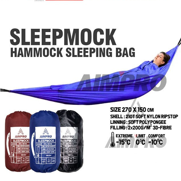 Eiger Aoki - Sleeping Bag & Hammock 2In1 - Polar - Sb - Webbing