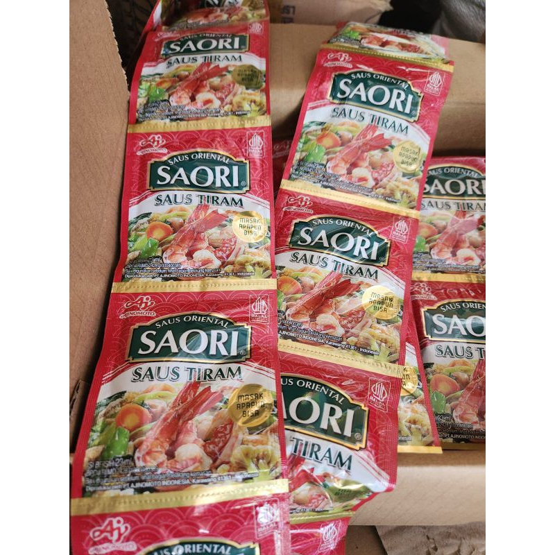 

saori saos tiram renteng