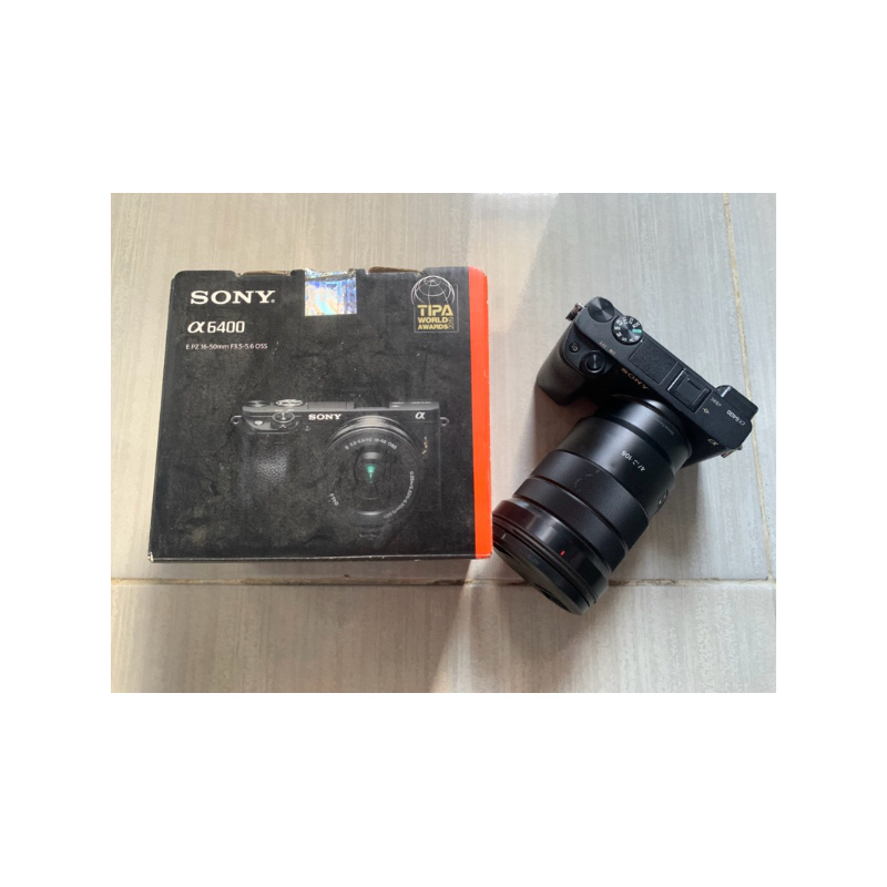 Kamera Sony a 6400 + lensa