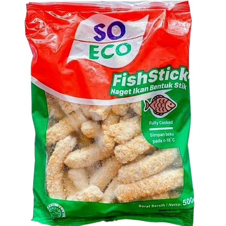 

So Eco Fish Stick 500gr Nugget Ikan Bentuk Stik
