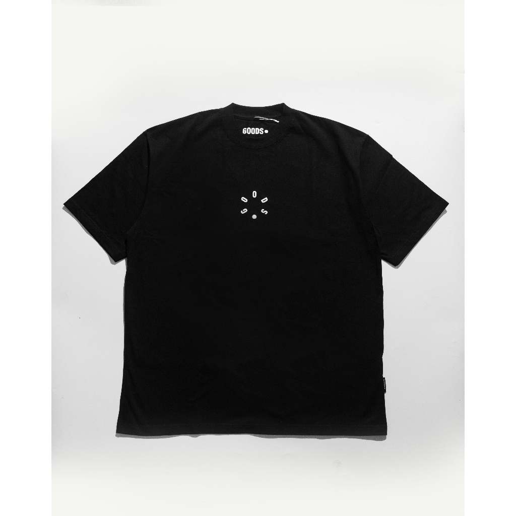 The Goods Dept - Oversized Tshirt Goods Circle Black