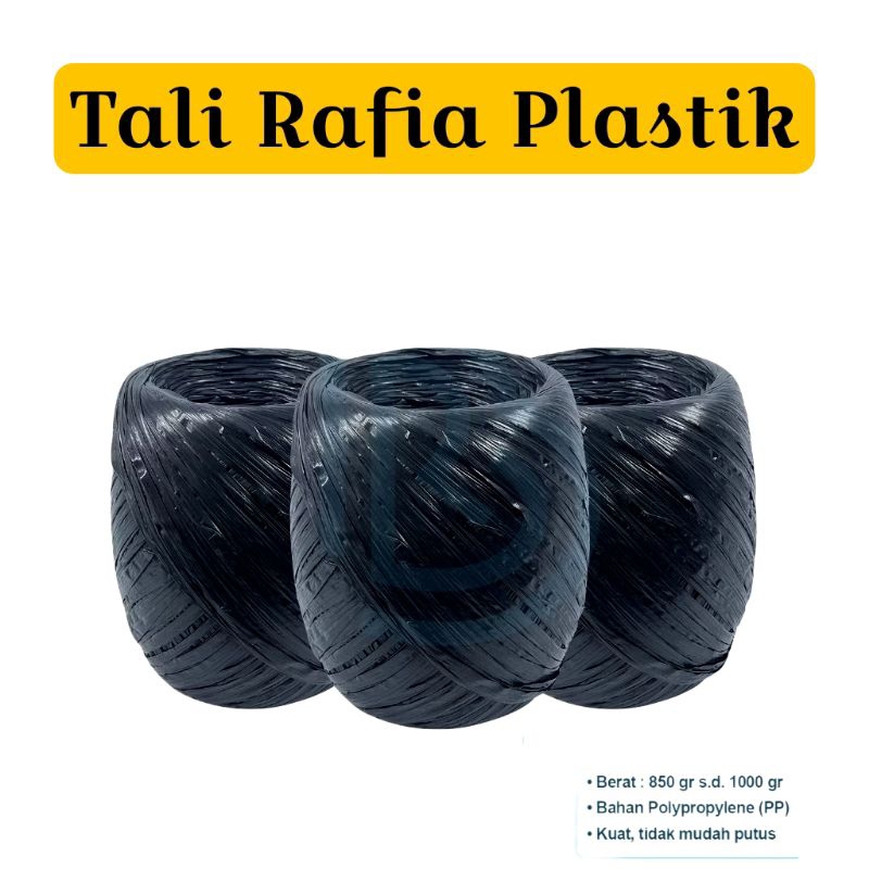 

TALI RAFIA Plastik Berat 850gr - 1000gr Berkualitas