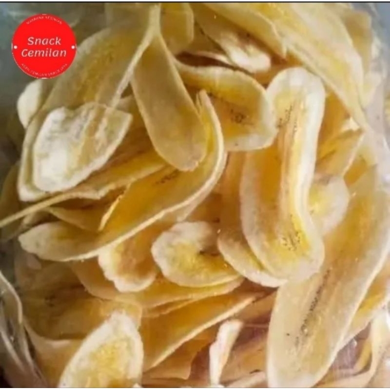 

PISANG ASIN 400GR - PISANG KEPOK - PISANG RENYAH - SNACK CEMILAN