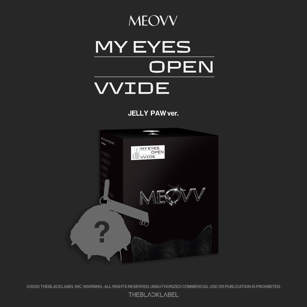 [BOOKED] MEOVV - MY EYES OPEN VVIDE (JELLY PAW VER.)
