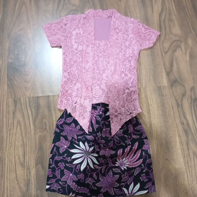 preloved setelan baju kebaya anak second murah
