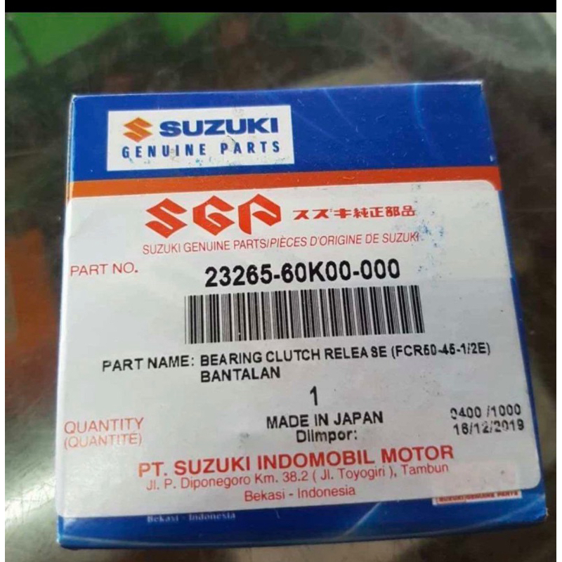 DEKLAHAR APV ARENA BEARING KOPLING APV ARENA CLUTCH BEARING APV ARENA