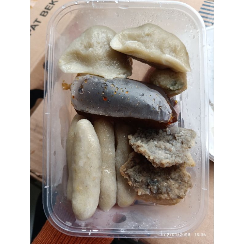 

pempek mini isi 10