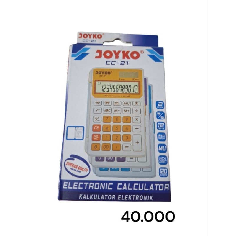 

Kalkulator joyko cc-21