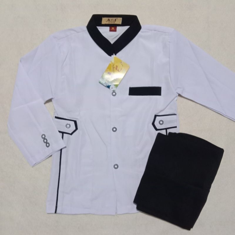 setelan baju muslim jasko A&J setelan baju muslim untuk mengaji setelan baju muslim jasko untuk madr