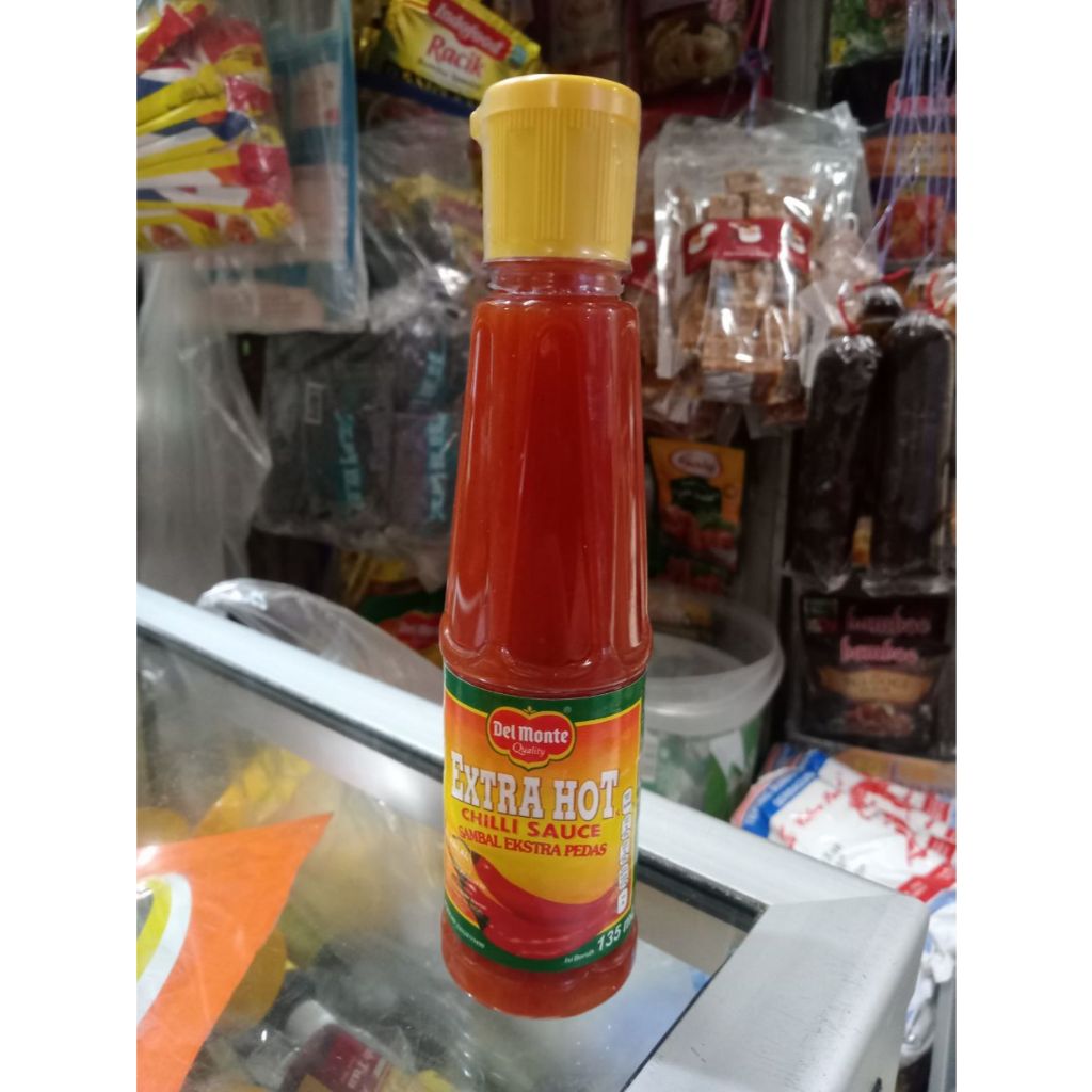 

Del Monte Extra Hot Chilli Sauce/Saus Cabai/Saus Sambal 135ml