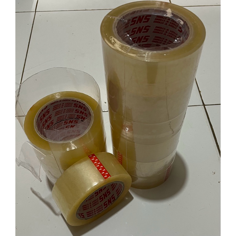 

lakban bening sns 100 yard