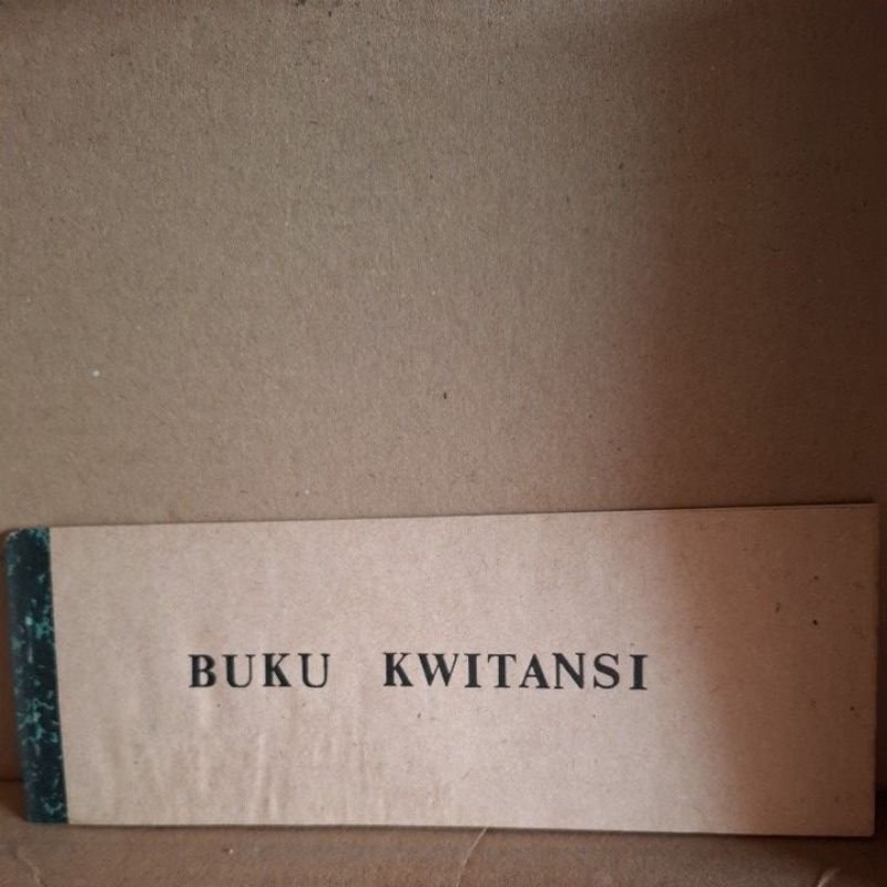 

buku kuitansi jadul tahun 19.. (9x20cm)