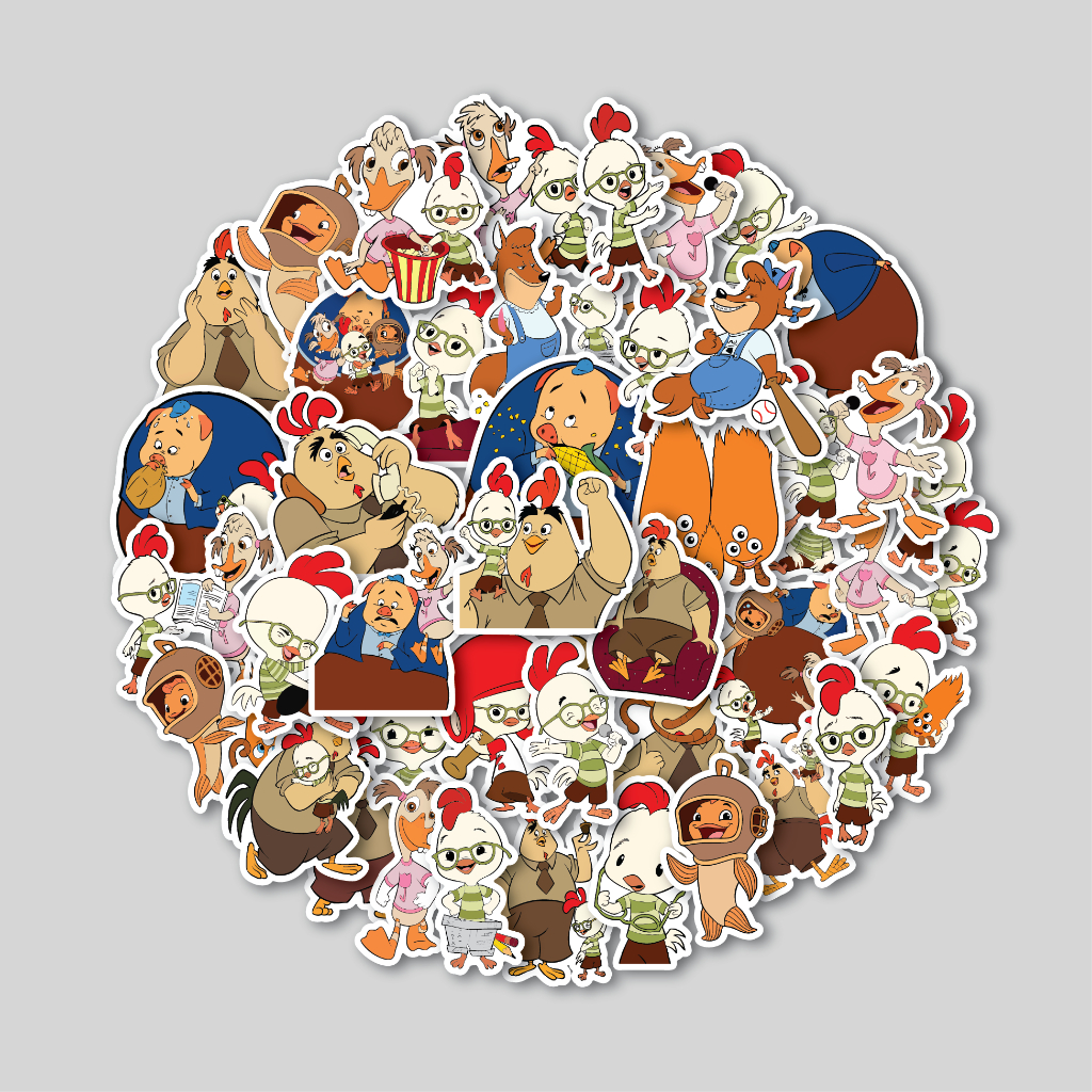 

STICKER PACK CHICKEN LITTLE | STICKER TUMBLR | STIKER LAPTOP KOPER HELM