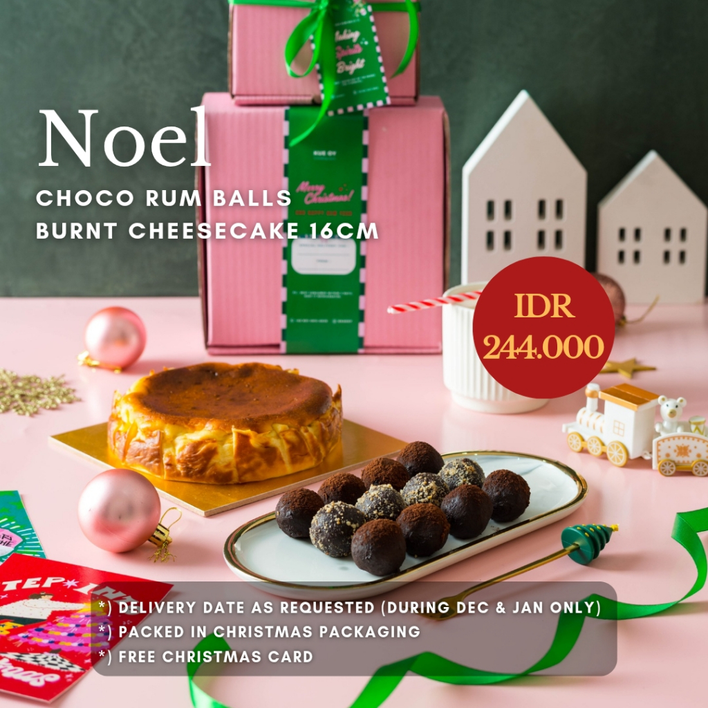 

CHRISTMAS HAMPERS NATAL / BINGKISAN / PARCEL - CHEESECAKE & CHOCOLATE