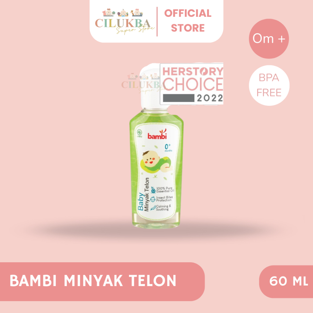 BAMBI MINYAK TELON | TELON OIL | MINYAK TELON BAYI | MINYAK | PENGHANGAT TUBUH BAYI