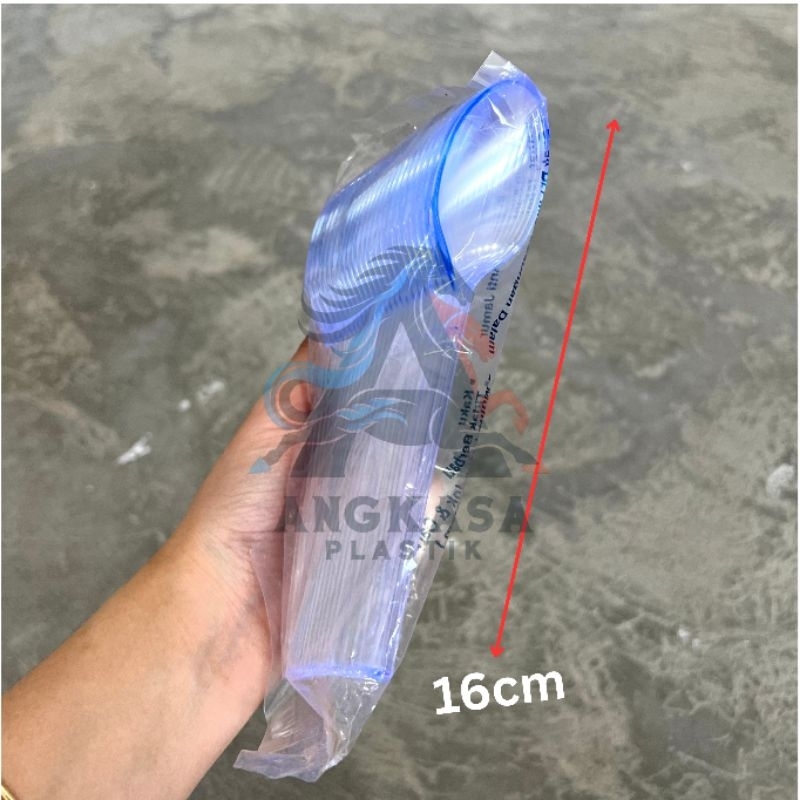 (25 pcs) sendok makan bening isi 25 pcs / sendok makan plastik / sendok plastik bening / sendok plas