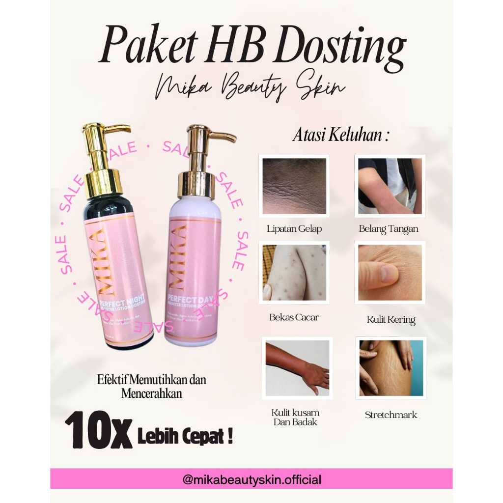 PAKET HB DOSTING MIKA BEAUTY SKIN