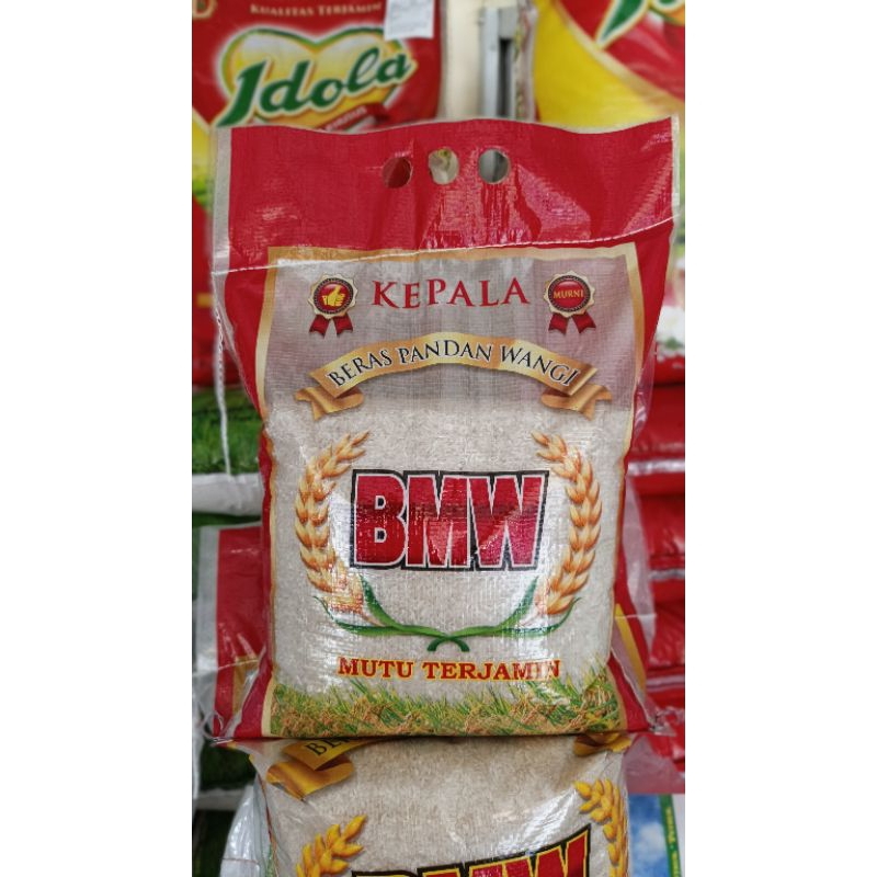 

beras BMW super merah premium enak pulen