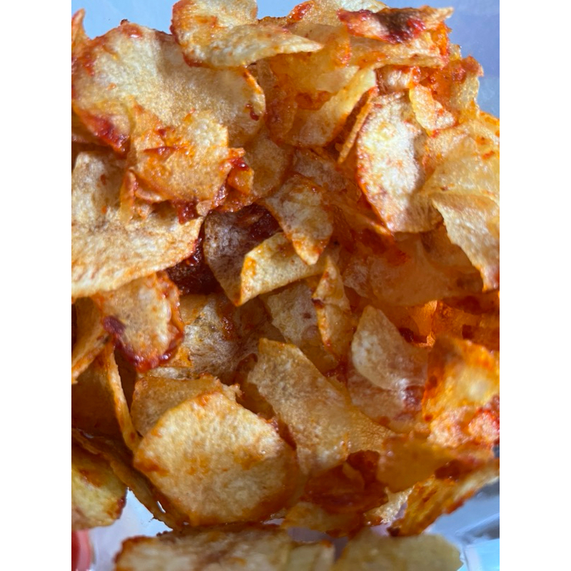 

keripik kentang vegan/vegetarian langsung makan