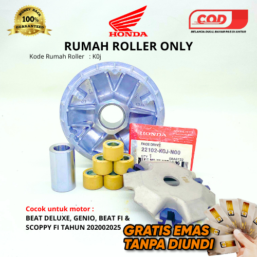 RUMAH ROLLER GENIO/BEAT LED/SCOOPY 2019-2024 NEW GRATIS VANBELTNYA