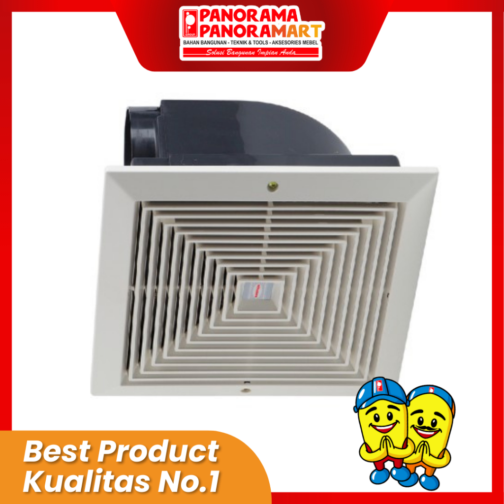 EXHAUST FAN MASPION MV16EX / Maspion Ventilating Exhaust Fan Kipas Angin 4 Inch MV-16 EX
