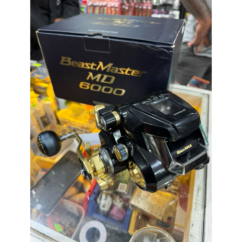 REEL ELECTRIC SHIMANO BEAST MASTER MD 3000 / MD 6000 / MD 12000 / 9000 GARANSI RESMI SHIMANO 1 TAHUN