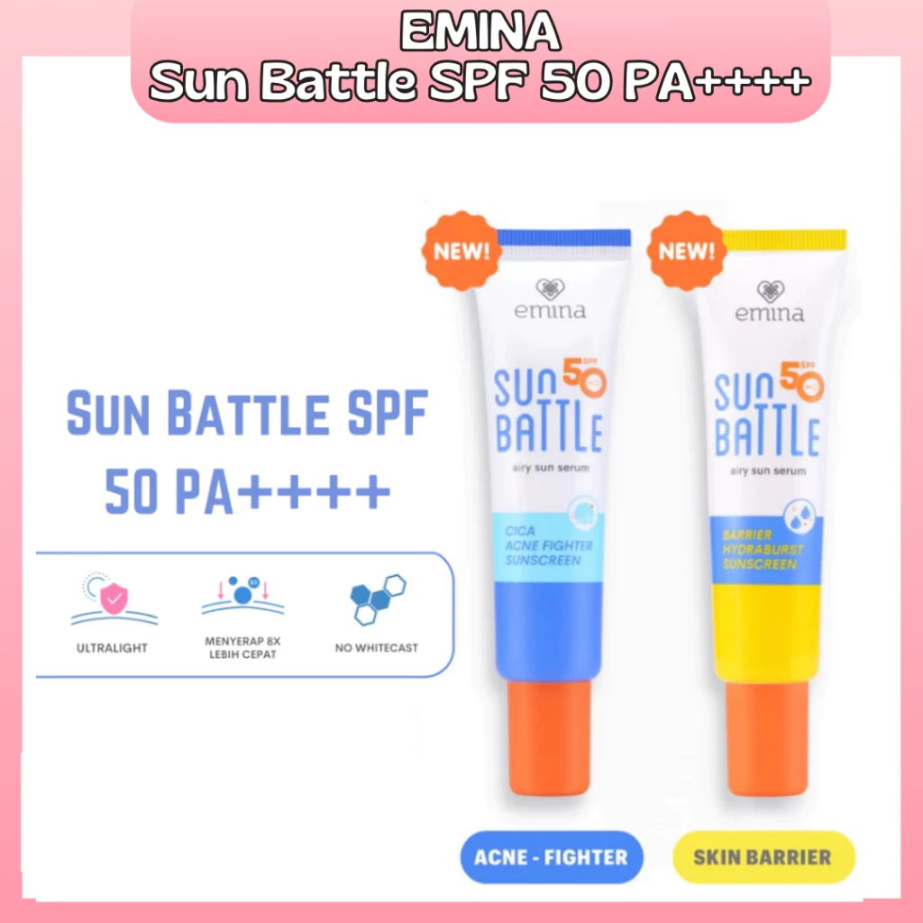 Emina Sun Battle SPF 50 / Sunscreen Emina Sun Battle